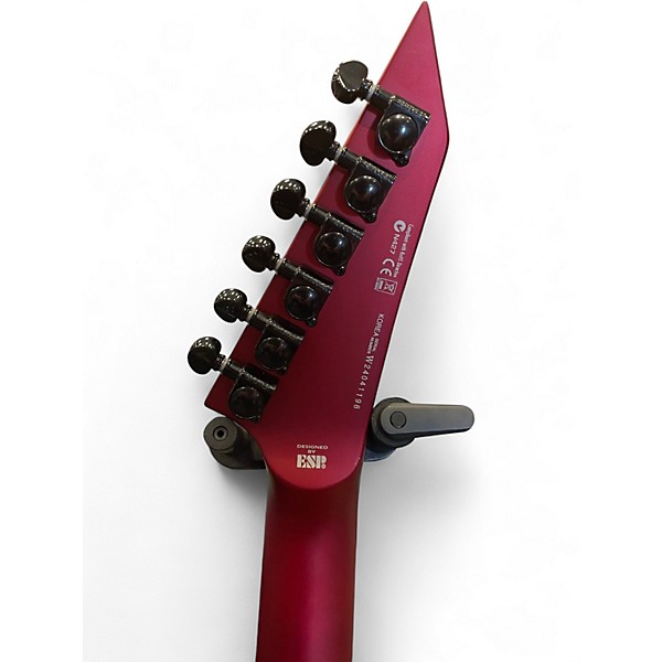 Used ESP LTD M1000 Red Solid Body Electric Guitar