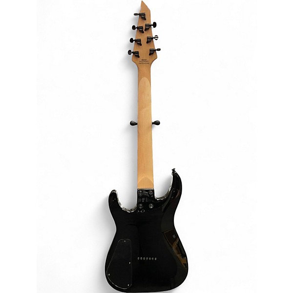 Used Jackson JS22Q-7 Trans Black Solid Body Electric Guitar