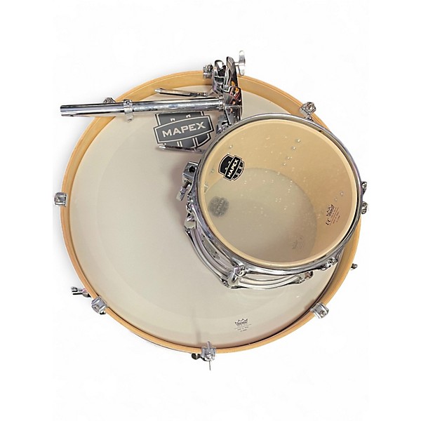 Used Mapex 5 Piece VENUS WHITE MARBLEWOOD Drum Kit