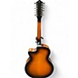 Used Guild F-2512E Deluxe Westerly 2 Color Sunburst 12 String Acoustic Electric Guitar