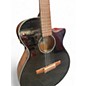 Used Ibanez aeg50n-bkh Black Acoustic Electric Guitar