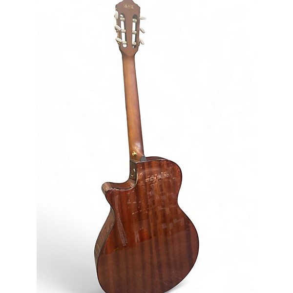 Used Ibanez aeg50n-bkh Black Acoustic Electric Guitar