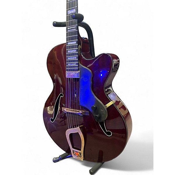 Used Hagstrom HL550 Brown Hollow Body Electric Guitar