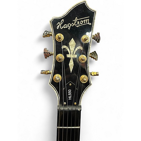 Used Hagstrom HL550 Brown Hollow Body Electric Guitar