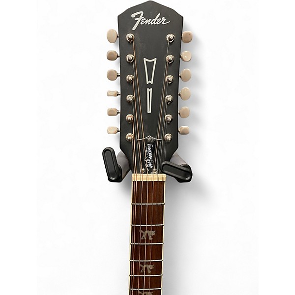 Used Fender Tim Armstrong Hellcat 12 Natural 12 String Acoustic Electric Guitar