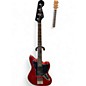 Used Squier JAGUAR BASS Candy Apple Red Electric Bass Guitar thumbnail