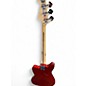 Used Squier JAGUAR BASS Candy Apple Red Electric Bass Guitar