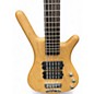 Used Warwick Corvette 5 String Double BUCk Natural Electric Bass Guitar