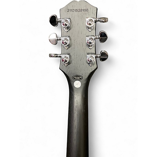 Used Epiphone Les Paul Traditional Pro IV Black Solid Body Electric Guitar