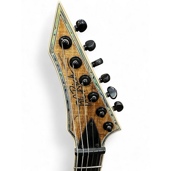 Used B.C. Rich Shredzilla Extreme Exotic Spalted Maple Solid Body Electric Guitar