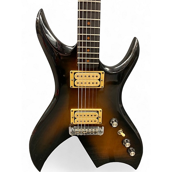 Vintage 1980s B.C. Rich son of a rich vintage burst Solid Body Electric Guitar