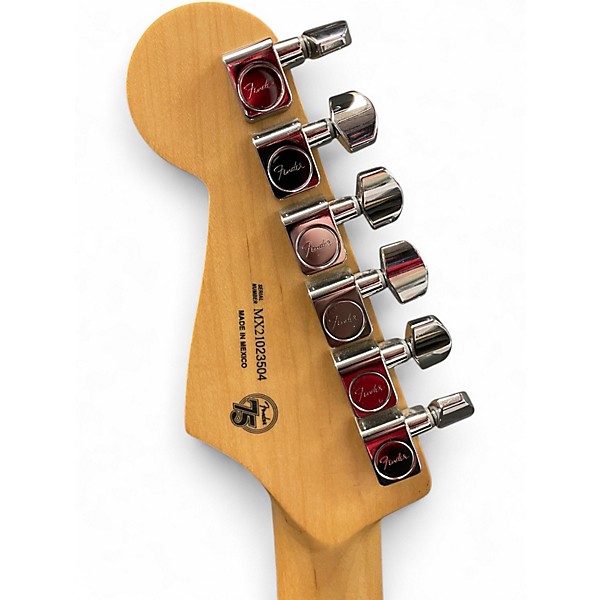 Used Fender Player Stratocaster Black Solid Body Electric Guitar