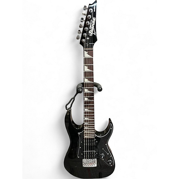 Used Ibanez GRGM21 MIKRO BLACK NIGHT Solid Body Electric Guitar