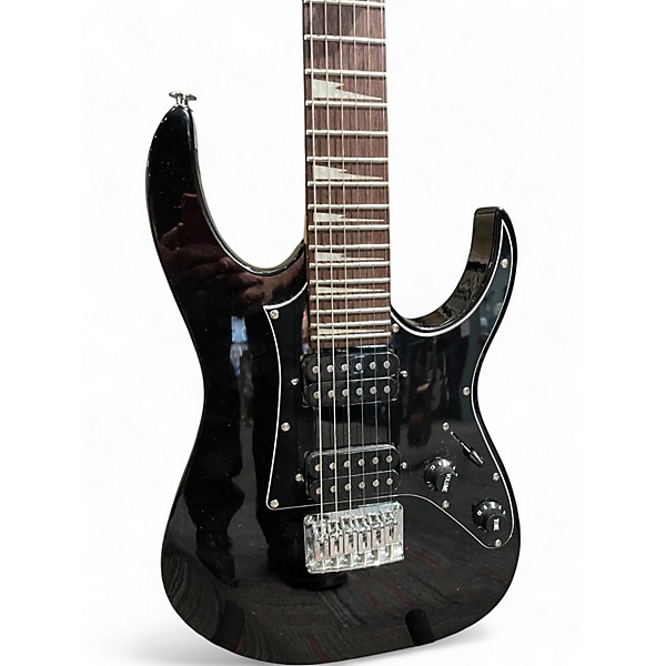 Used Ibanez GRGM21 MIKRO BLACK NIGHT Solid Body Electric Guitar