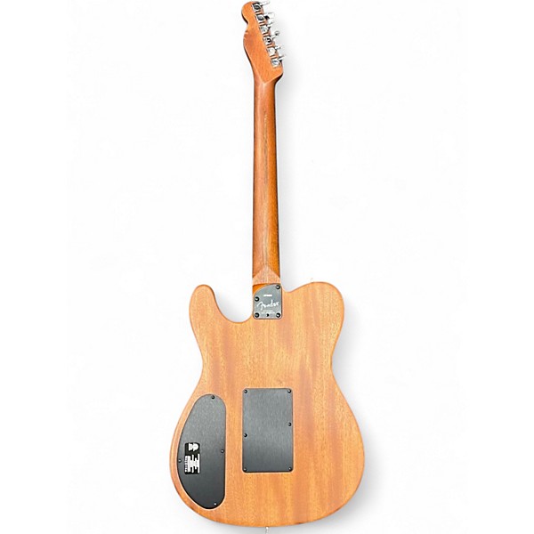 Used Fender American Acoustasonic Telecaster Sunburst Acoustic Electric Guitar