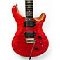 Used 2023 PRS SE Custom 24 Trans Red Solid Body Electric Guitar