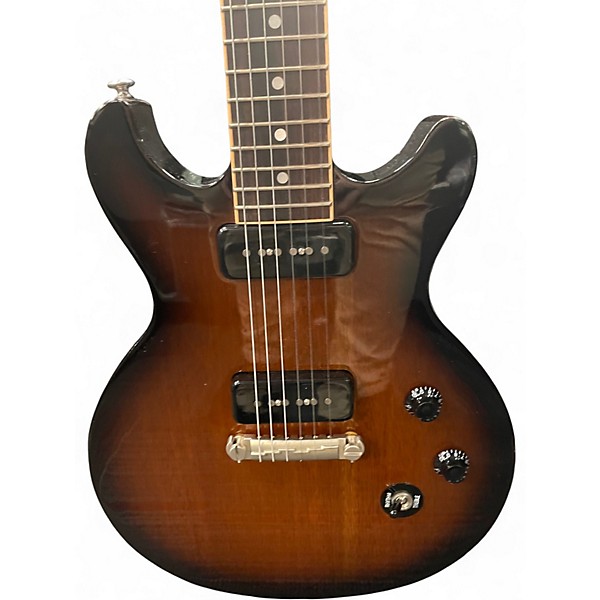 Used 2015 Gibson Les Paul Special Double Cut LP100 Sunburst Solid Body Electric Guitar