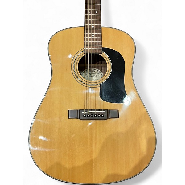 Used Washburn D10N Natural Acoustic Guitar