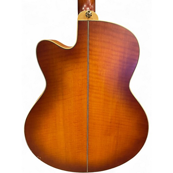 Used Ibanez AEL50SERLV1202 Natural Acoustic Electric Guitar