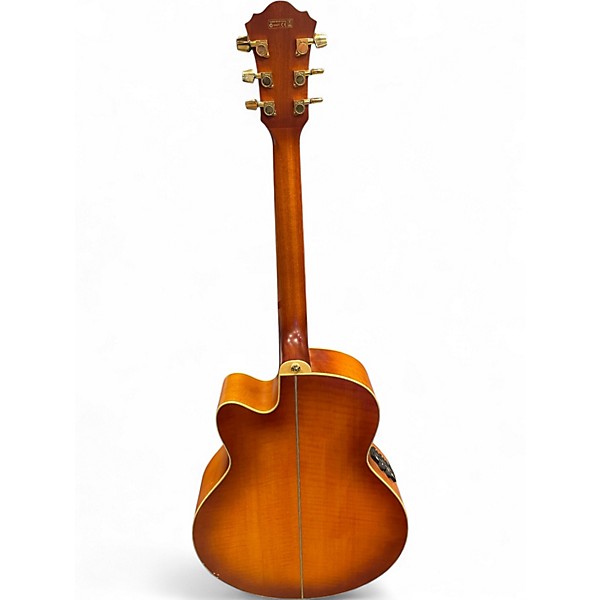 Used Ibanez AEL50SERLV1202 Natural Acoustic Electric Guitar
