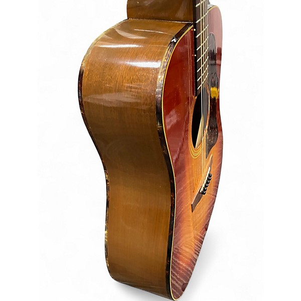 Vintage 1975 Gibson J-45 DELUXE Sunburst Acoustic Guitar