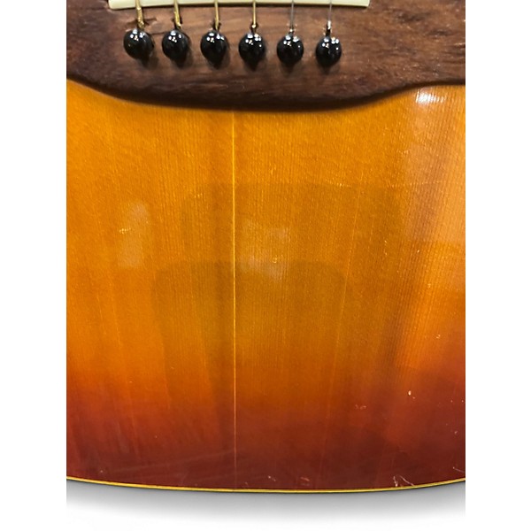 Vintage 1975 Gibson J-45 DELUXE Sunburst Acoustic Guitar