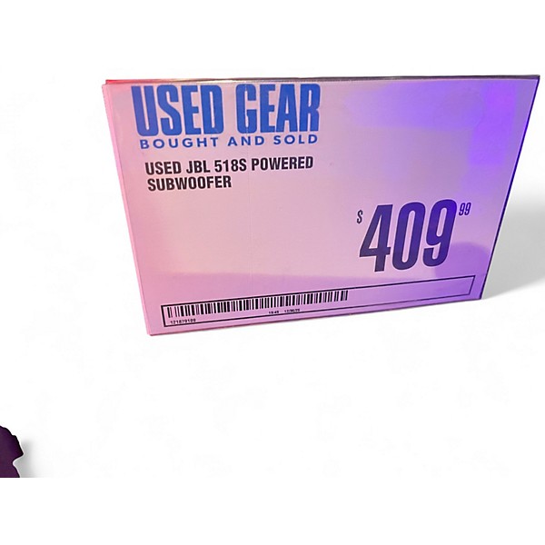 Used JBL 518S Powered Subwoofer