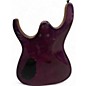 Used Leojaymz Monsoon Purple Burst Solid Body Electric Guitar