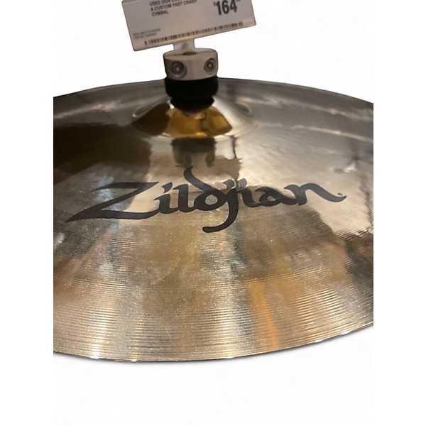 Used 2024 Zildjian 15in A Custom Fast Crash Cymbal