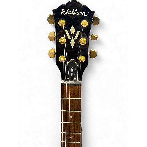 Used Washburn WI64DL Purple Solid Body Electric Guitar