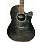 Used Ovation CC24 Celebrity Black Acoustic Electric Guitar