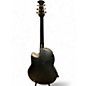 Used Ovation CC24 Celebrity Black Acoustic Electric Guitar