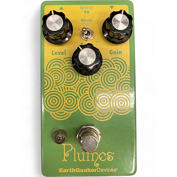 Used EarthQuaker Devices Plumes Small Signal Shredder Overdrive Effect Pedal