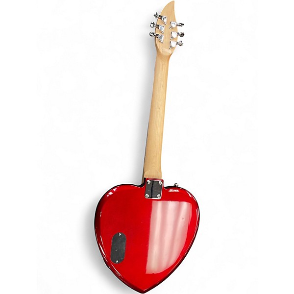 Used Daisy Rock Debutante Heartbreaker Short Scale Red Electric Guitar