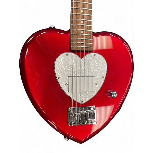 Used Daisy Rock Debutante Heartbreaker Short Scale Red Electric Guitar