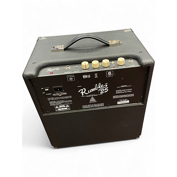 Used Fender Rumble 25 25W 1x8 Bass Combo Amp