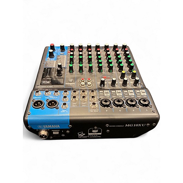 Used Yamaha MG10XU 10 Channel Mixer with Effects Unpowered Mixer