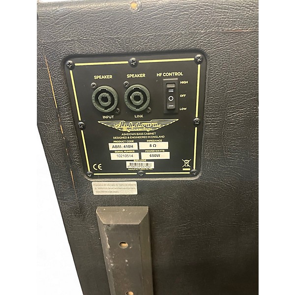 Used Ashdown ABM410H 650W 4x10 Bass Cabinet