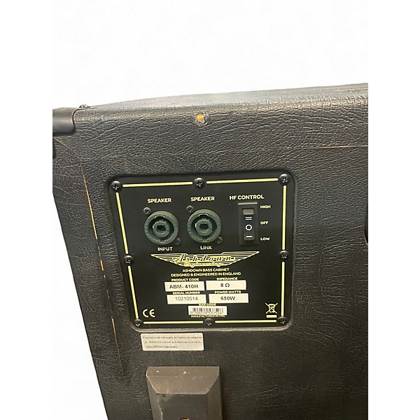 Used Ashdown ABM410H 650W 4x10 Bass Cabinet