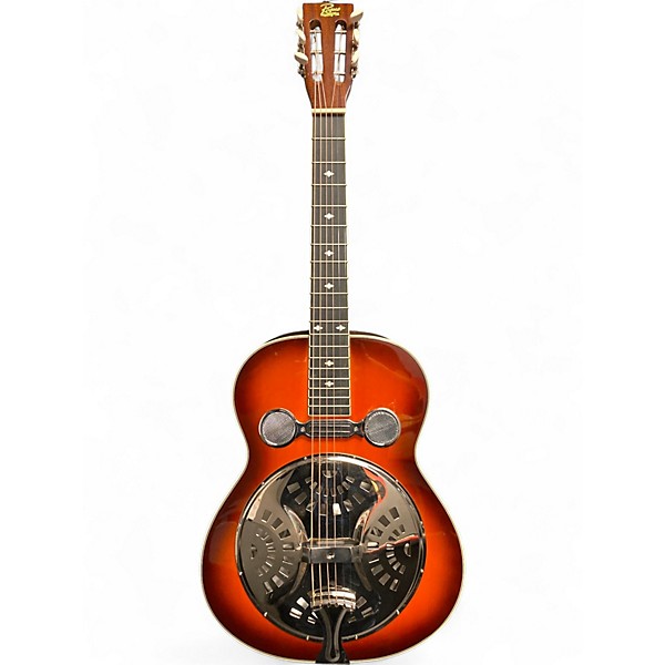 Used Rogue RESONATOR 2 Color Sunburst Resonator Guitar