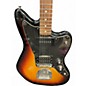 Used Fender Blacktop Jazzmaster 2 Tone Sunburst Solid Body Electric Guitar