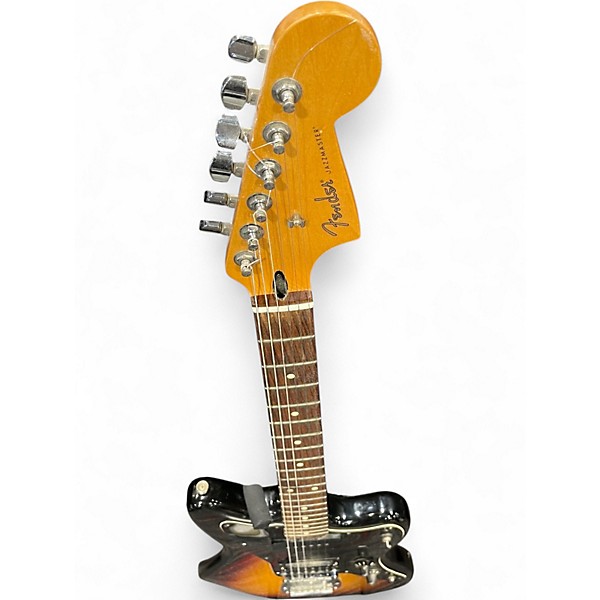 Used Fender Blacktop Jazzmaster 2 Tone Sunburst Solid Body Electric Guitar