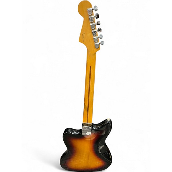 Used Fender Blacktop Jazzmaster 2 Tone Sunburst Solid Body Electric Guitar