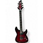 Used Schecter Guitar Research Demon 6 Crimson Red Burst Solid Body Electric Guitar thumbnail