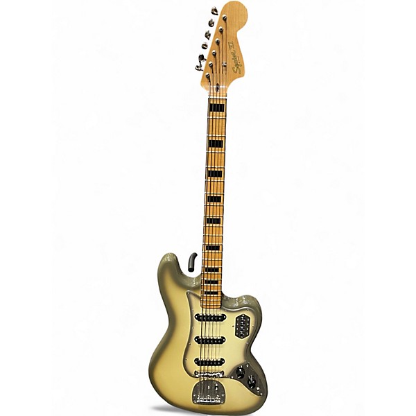 Used Squier BASS VI CME Antigua Electric Bass Guitar