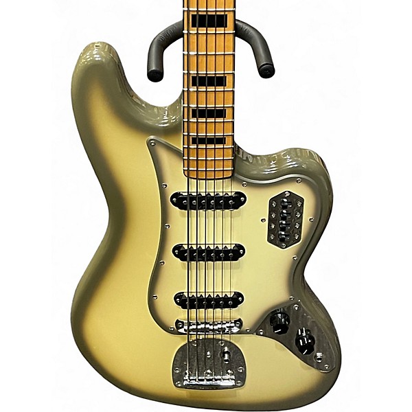 Used Squier BASS VI CME Antigua Electric Bass Guitar