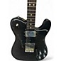 Used Fender 1972 Reissue Custom Telecaster Black Solid Body Electric Guitar