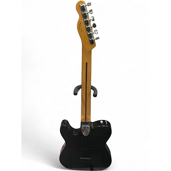 Used Fender 1972 Reissue Custom Telecaster Black Solid Body Electric Guitar