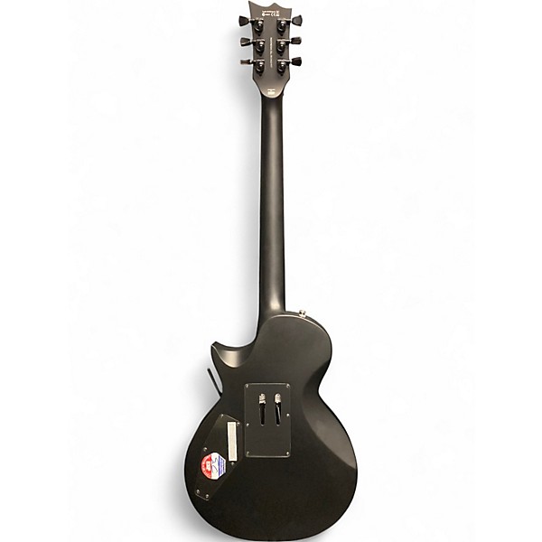 Used ESP LTD EC-Black Metal Satin Black Solid Body Electric Guitar