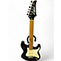 Used Lyon By Washburn SSS DOUBLE CUT Black Solid Body Electric Guitar thumbnail
